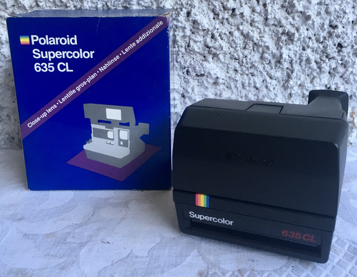 POLAROID SUPERCOLOR 635 CL FILME INSTANTÂNE