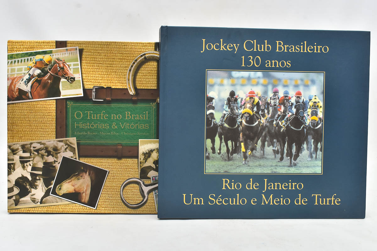 Livros (2) - a) Jockey Club Brasileiro 130 Anos Rio de