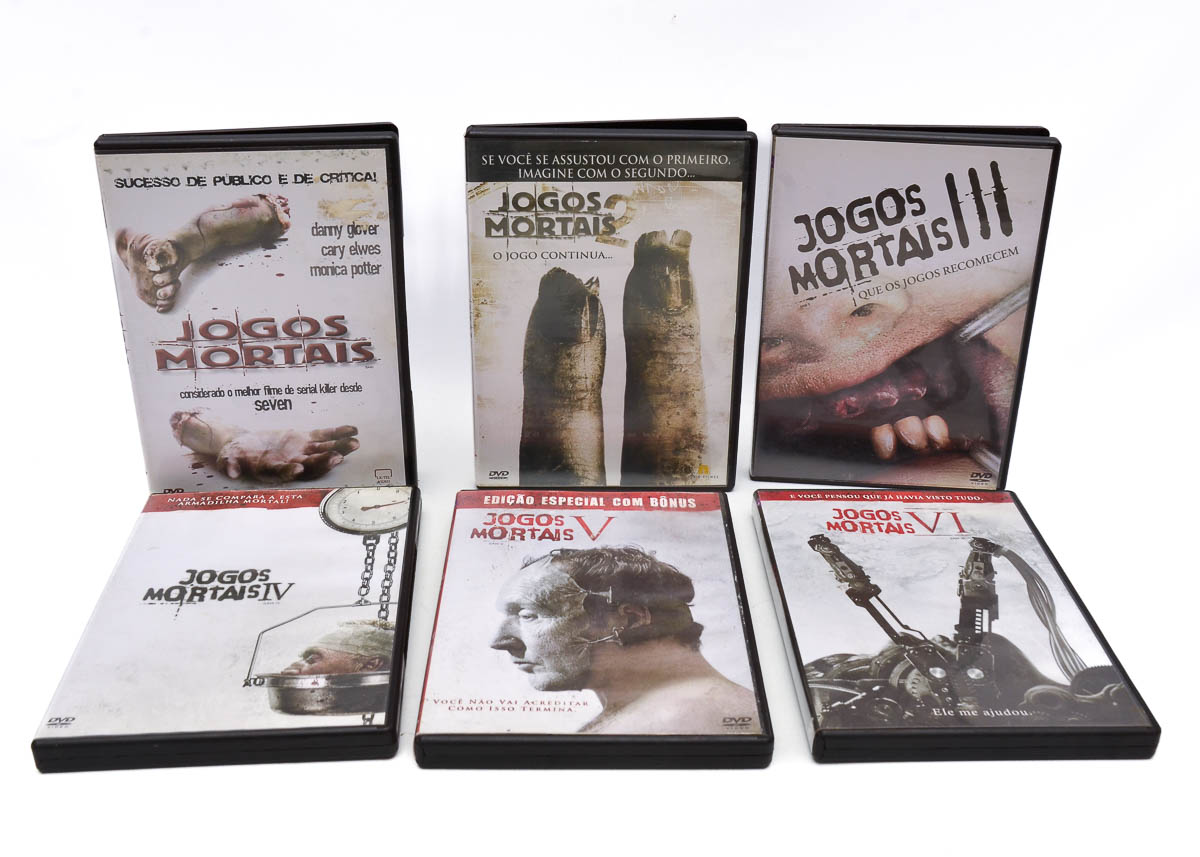 Dvd Original Jogos Mortais 3 - Que Os Jogos Recomecem