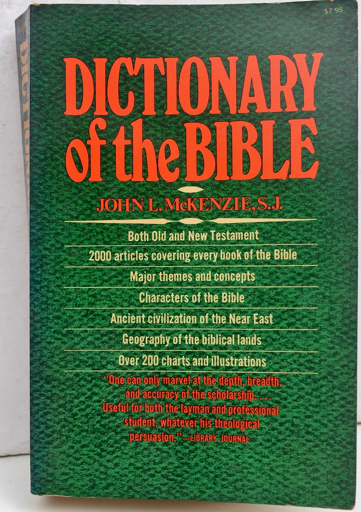 Livro: Dictionary of the Bible - John L. Mckenzie, S.L.
