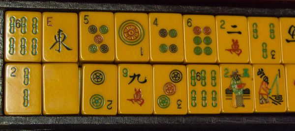 Lote - Jogo Mahjong