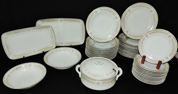 conjunto porcelana Schmidt antigo