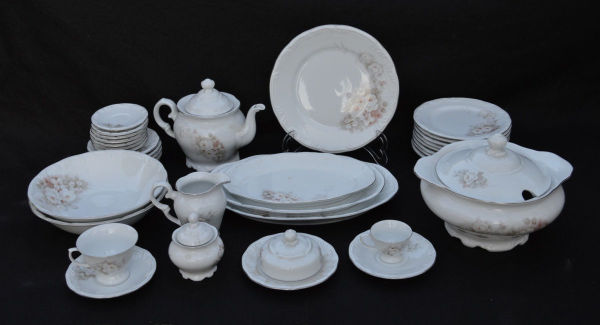 conjunto porcelana Schmidt antigo