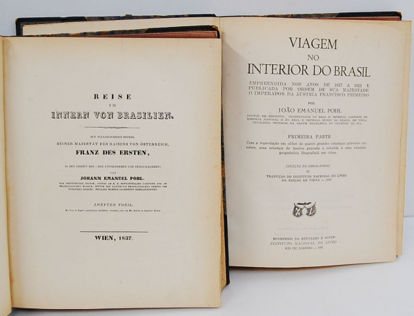 LIVRO: VIAGEM NO INTERIOR DO BRASIL: empreendida nos an