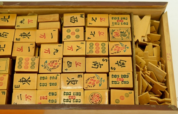 Lote - Jogo Mahjong