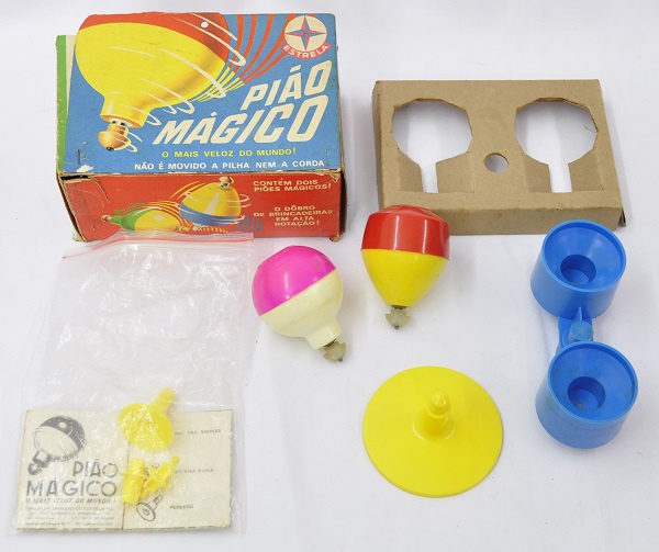 Brinquedo - Peão Mágico , marca Estrela , completo , ac