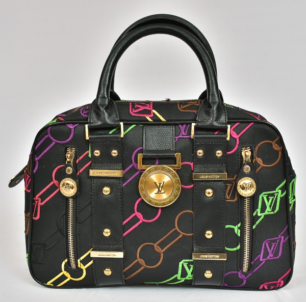 louis vuitton rainbow duffle bolsa