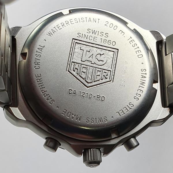 Tag Heuer Formula One Quartz CA1210 RO serial EQ 1909