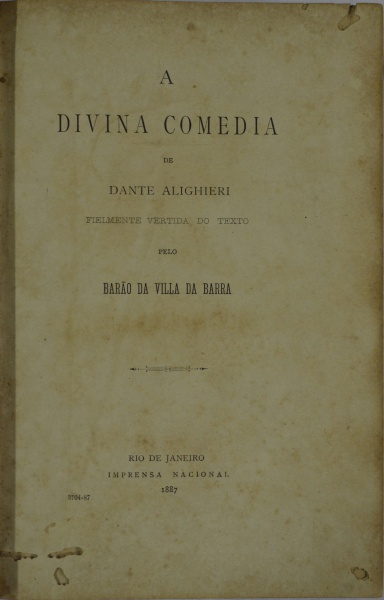 Resumo - A Divina Comédia de Dante - Recentes - 1