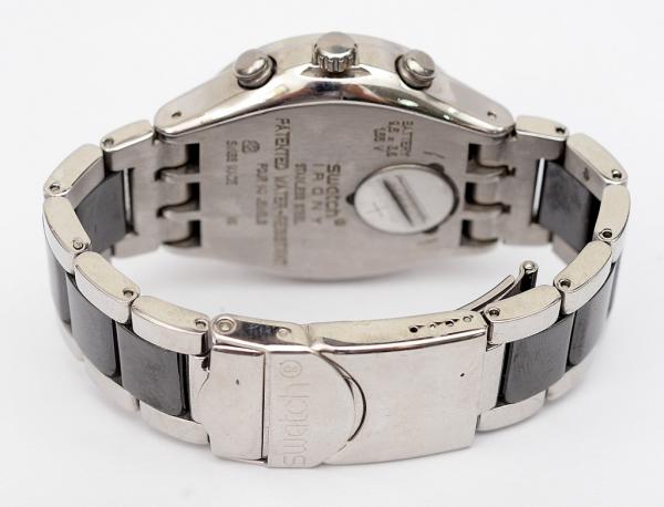 Swatch irony shop stainless steel preço