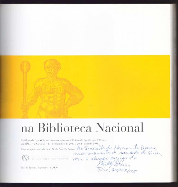 Livro 500 Anos de Brasil Na Biblioteca Nacional