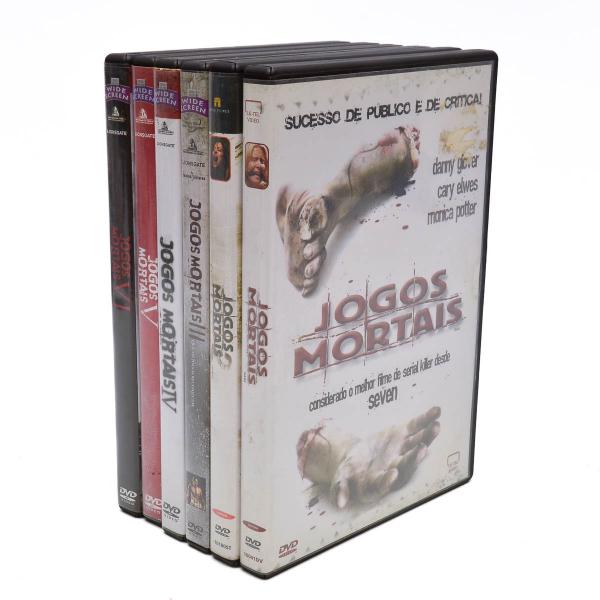 Dvd Coleção Jogos Mortais Filmes - Original Leia