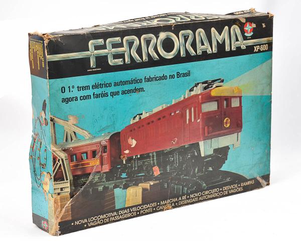 Brinquedo Trem Ferrorama Elétrico Xp 100 Estrela Original