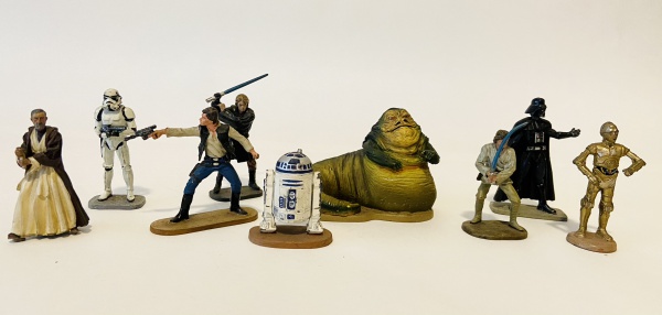 COLECIONISMO - Star Wars - Miniatura em Chumbo do famos