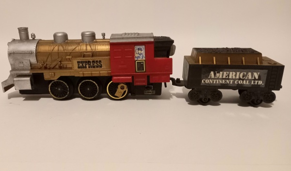 Jogo americano Express Steam Train para mesas de jantar, conjunto