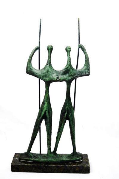 BRUNO GIORGI - Mococa são Paulo 1905 A. Rio de janeiro 1993 - Escultura estilo contemporâneo intitul