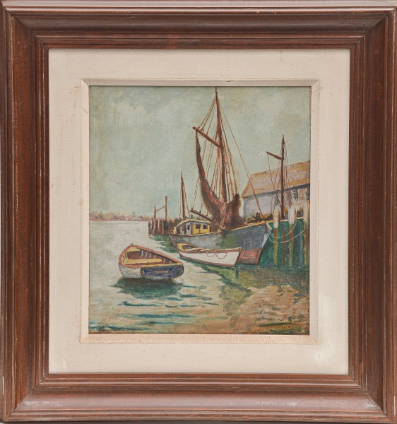 Arte . OSCAR PALÁCIOS - "Nu feminino de costa". Óleo s foto 1