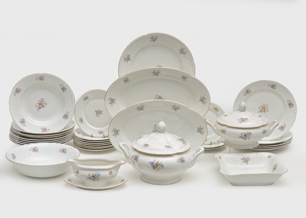 Arte . Duas peças: MONTE ALEGRE - Bule de porcelana brasileira foto 4