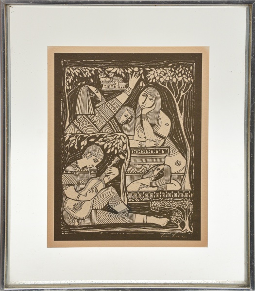 Arte . J. ROMANELLO - "Paisagem urbana europeia". Óleo foto 5