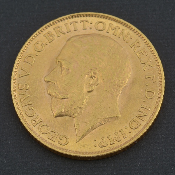 Arte . Libra Inglesa em ouro. Ano 1958, Peso 8 g. foto 1