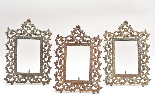 Arte . Conjunto de bronze para escritório com 4 peças, compost foto 2