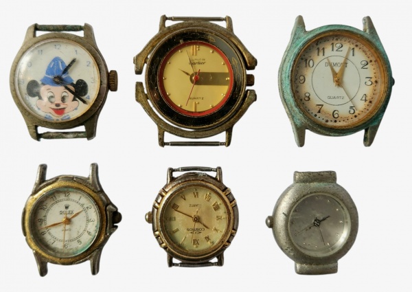Relogios . - 1434 - RELÓGIO POTENZIA - QUARTZ  | PULSEIRA DE AÇO - foto 8