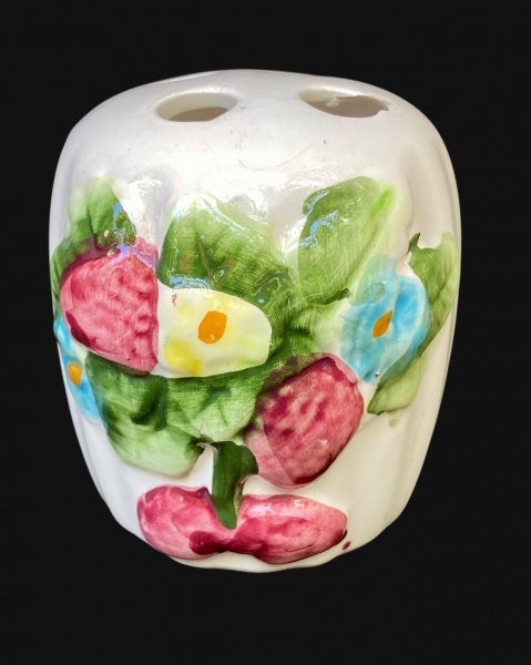 Arte . - 2039 - SPAIN - VASO PARA PLANTAR CEBOLINHA CONFECCION foto 2