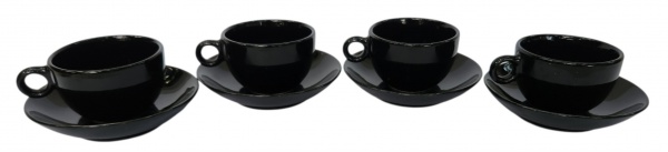 Arte . - CCVI - JAPAN - 8 XÍCARAS DE CAFÉ COM PIRES | CONFECCI foto 3