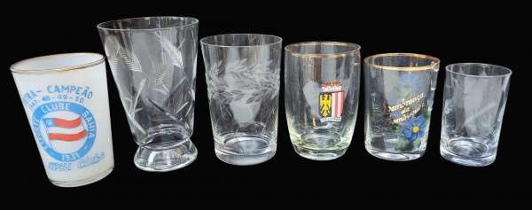 Arte . - CCCLXXXVIII - 6 TAÇAS PARA BEBIDAS CONFECCIONADAS EM foto 8