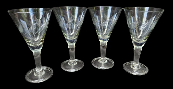 Arte . - CCCV - 6 BELÍSSIMAS TAÇAS PARA VINHO BRANCO - BOJO FU foto 5
