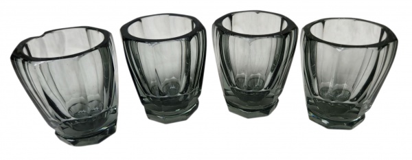 Arte . - CXLV - 5 TAÇAS PARA VINHO TIPO FLAUTA CONFECCIONADA E foto 2