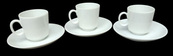 Arte . - CCXC - CONJUNTO 14 PEÇAS: 6 XÍCARAS DE CAFÉ (6x10x8cm foto 4