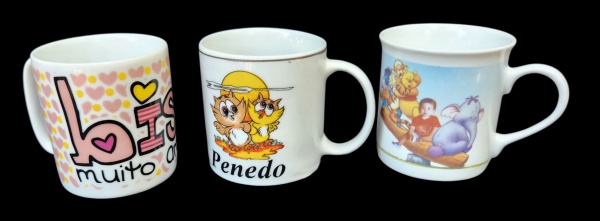 Arte . - CCXC - CONJUNTO 14 PEÇAS: 6 XÍCARAS DE CAFÉ (6x10x8cm foto 8
