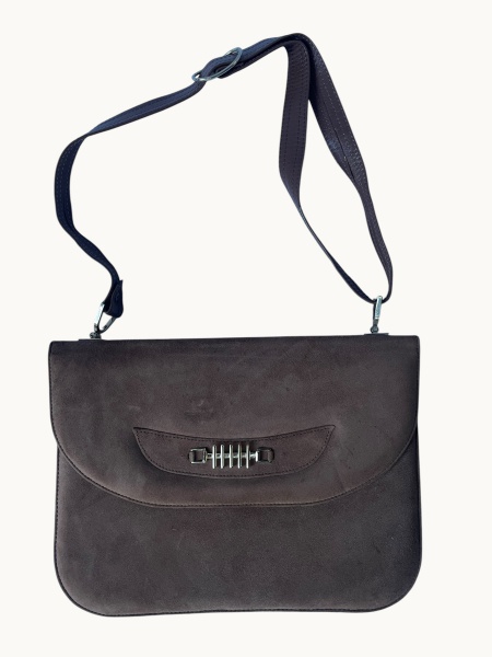 Bolsas . - 4695 - BOLSA FEMININA ESTILO SADDLEBAG EM FORMATO HEX foto 3
