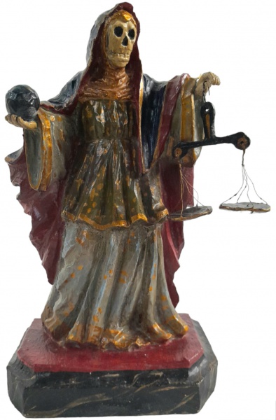 Arte . - 4581 - ESCULTURA COM REPRESENTAÇÃO DE BEATA NHÁ CHICA foto 8