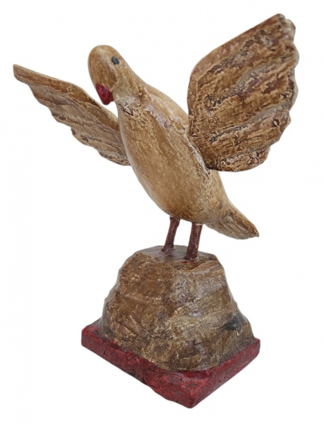 Arte . - 4053 - RARIDADE - ESCULTURA COM REPRESENTAÇÃO NOSSA S foto 1