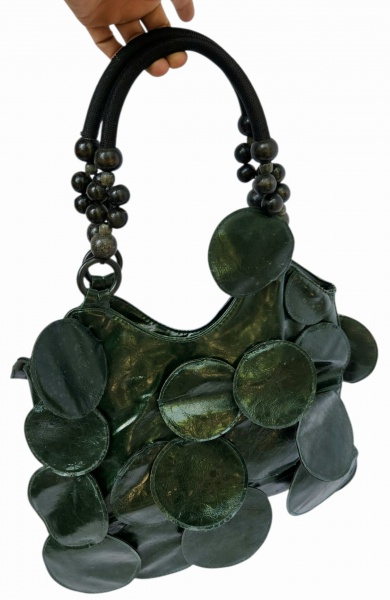 Bolsas . - 1797 - BOLSA FEMININA ESTILO HOBO BAG CONFECCIONADA E foto 1