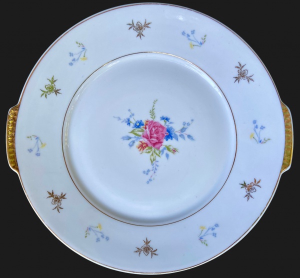 Arte . - 2260 - PORCELANA TIFFANI - THAILAND - 2 BANDEJAS OVAI foto 6