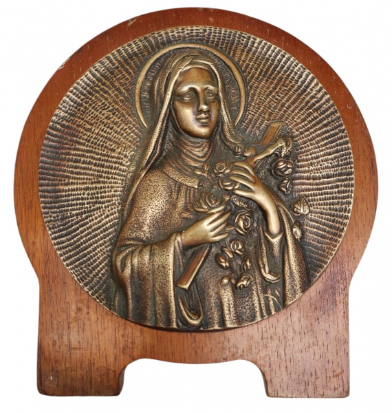 Arte . RELIQUIA DE SANTO ANTONIO -  CONFECCIONADA EM METAL  CO foto 2