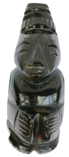 Arte . - 3795 - AFRICA - ESCULTURA COM REPRESENTAÇÃO DE BUSTO foto 7