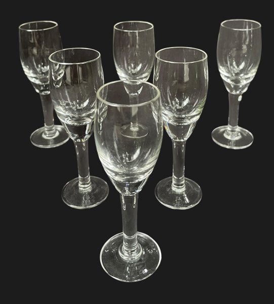 Arte . - CDXIX - 5 TAÇAS PARA VINHO ESTILO FLUTE CONFECCIONADA foto 2