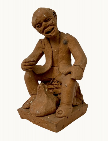 Arte . - 4734 - ESCULTURA COM REPRESENTAÇÃO DE JESUS CONFECCIO foto 7