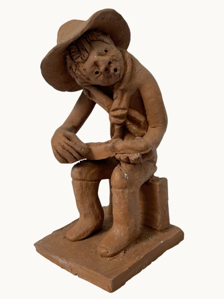 Arte . - 4747 - ARTE POPULAR - SOCORRO | ESCULTURA COM REPRESE foto 1