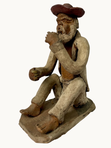 Arte . - 4760 - ARTE POPULAR - ESCULTURA COM REPRESENTAÇÃO DE foto 2