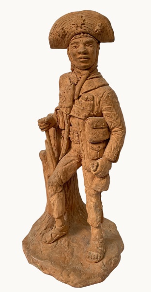 Arte . - 4762 - ARTE POPULAR - ESCULTURA COM REPRESENTAÇÃO DE foto 4