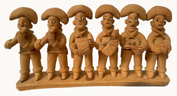 Arte . - 4762 - ARTE POPULAR - ESCULTURA COM REPRESENTAÇÃO DE foto 7