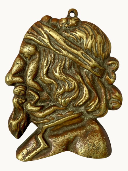 Arte . - 2854 - VINTAGE - ESCULTURA COM REPRESENTAÇÃO DE JOVEM foto 5