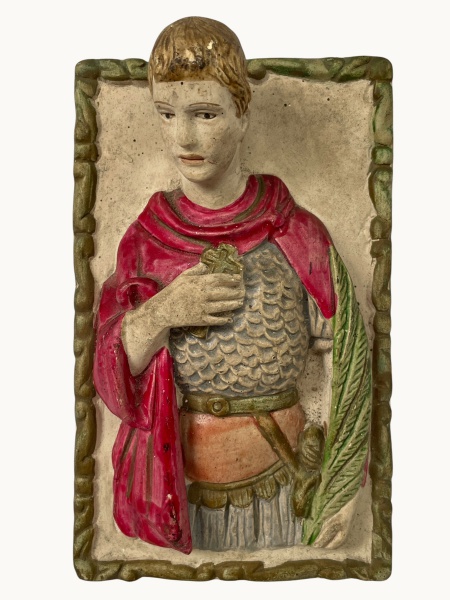 Arte . - 4795 - ESCULTURA DE PAREDE DE NOSSA SENHORA COM MENIN foto 3