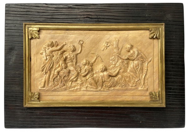 Arte . - 2605 - ESCULTURA COM REPRESENTAÇÃO DE HOMEM FAZENDO foto 3