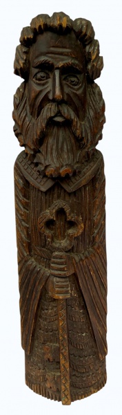 Arte . - 2746 - BELÍSSIMA ESCULTURA COM REPRESENTAÇÃO DE JACAR foto 6